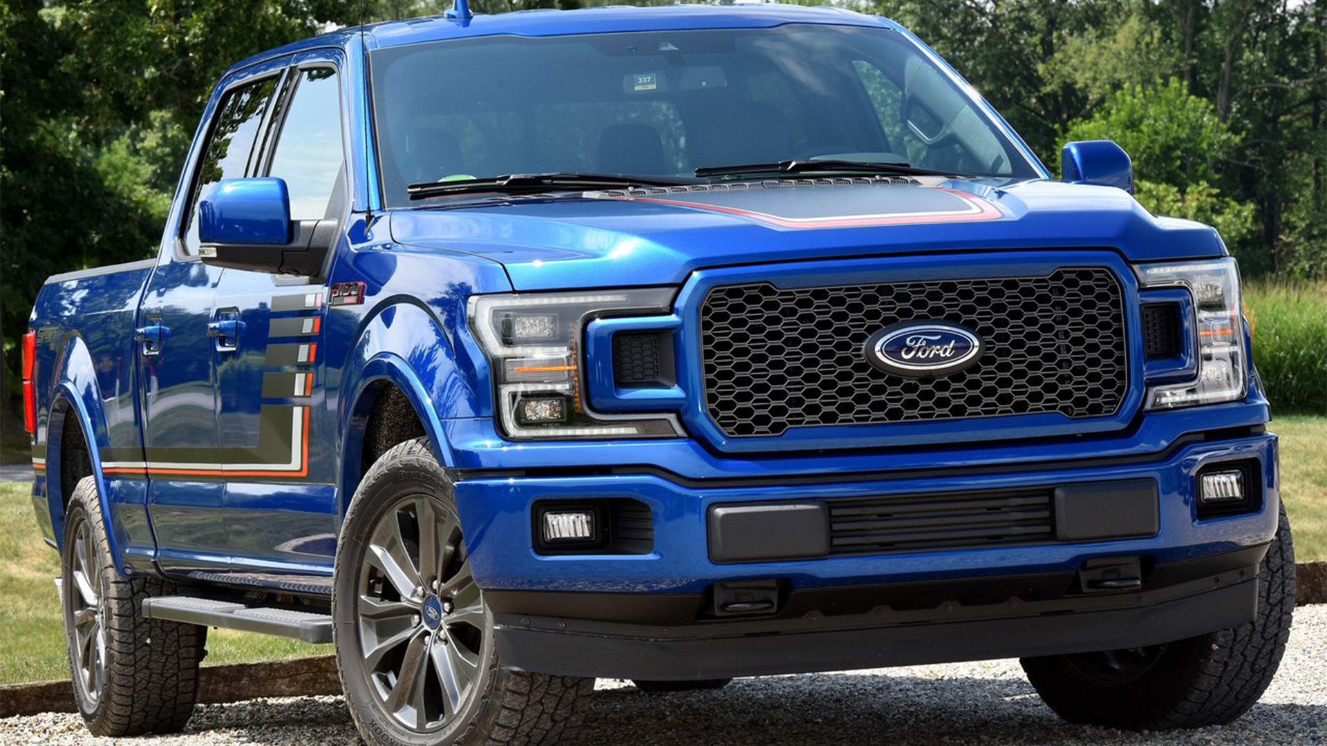 2018 Ford F150 - Front 3/4 angle